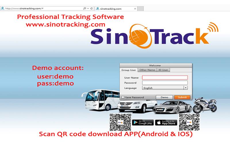 Gps Tracker Apaga Motor Moto, Carro Sinotrack ST-906 2G