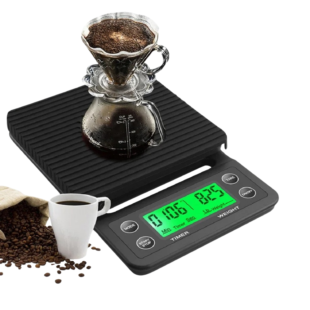 Balanza Digital Para Cafe Profesional Temporizador 3kg/0.1g