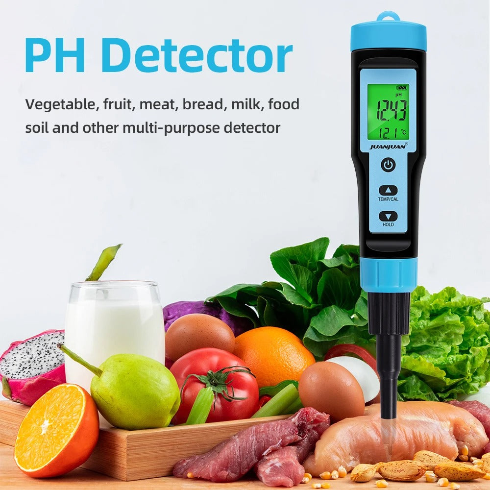 Medidor De Ph Cocina Peachimetro YY-1030 Intelligent Carne Queso