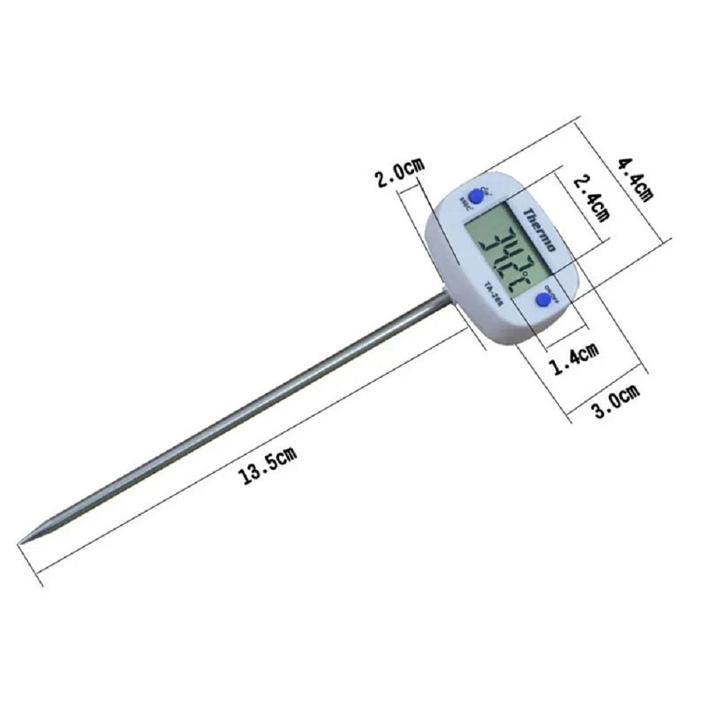 Termómetro Digital con Sonda Giratoria Cocina Carnes TA-288