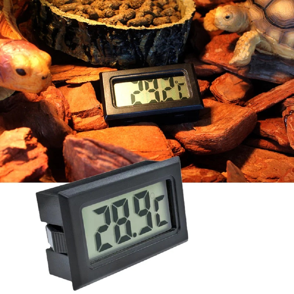 Medidor De Temperatura Digital Sin Sonda Termometro Negro