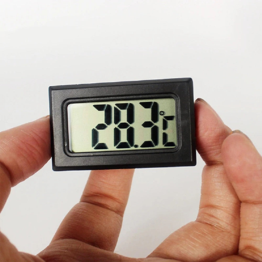 Medidor De Temperatura Digital Sin Sonda Termometro Negro