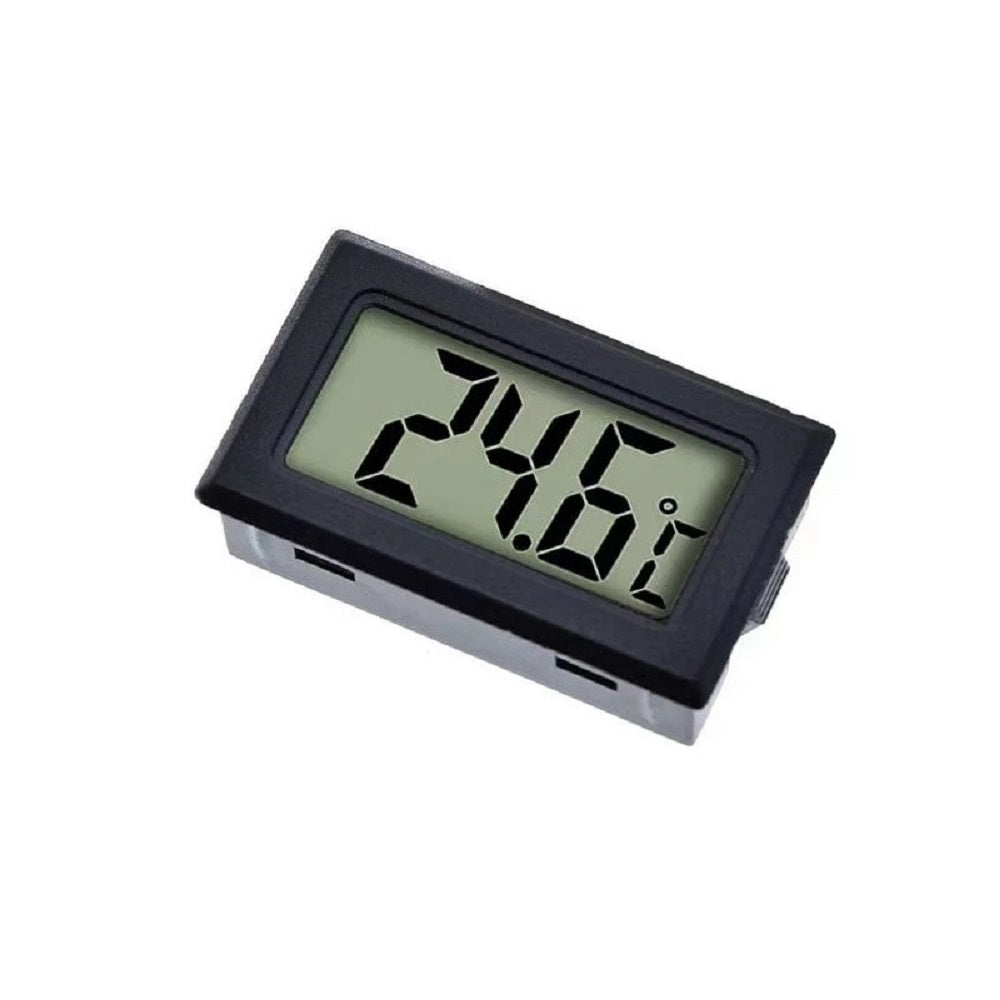Medidor De Temperatura Digital Sin Sonda Termometro Negro