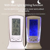 Reloj Despertador con Termometro y Luz Mes Dia Alarma 510