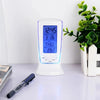 Reloj Despertador con Termometro y Luz Mes Dia Alarma 510