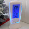 Reloj Despertador con Termometro y Luz Mes Dia Alarma 510