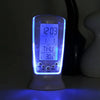 Reloj Despertador con Termometro y Luz Mes Dia Alarma 510