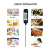 Termómetro Digital Acero Inox Cocina 300°C Carnes, Leche, Agua Horno WT-1