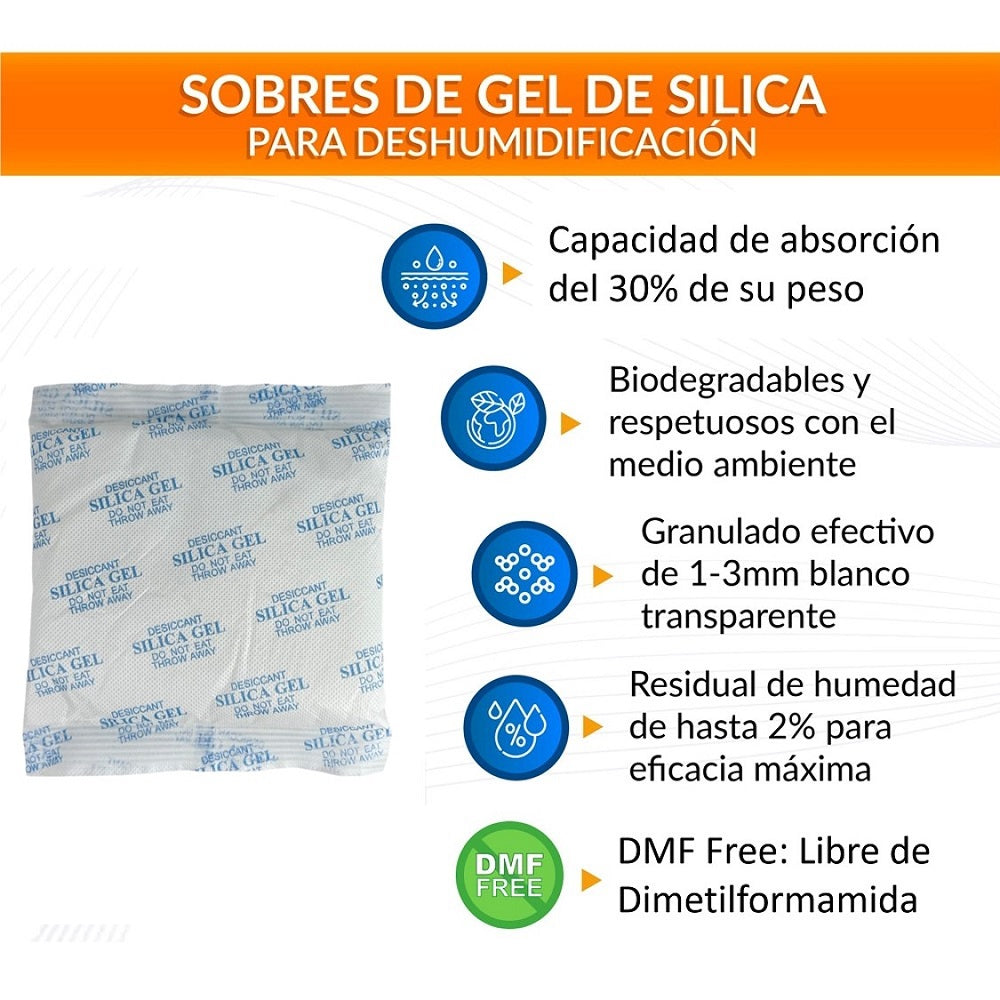 Silica Gel Sobre 200g x 1 sobre Original Sellada
