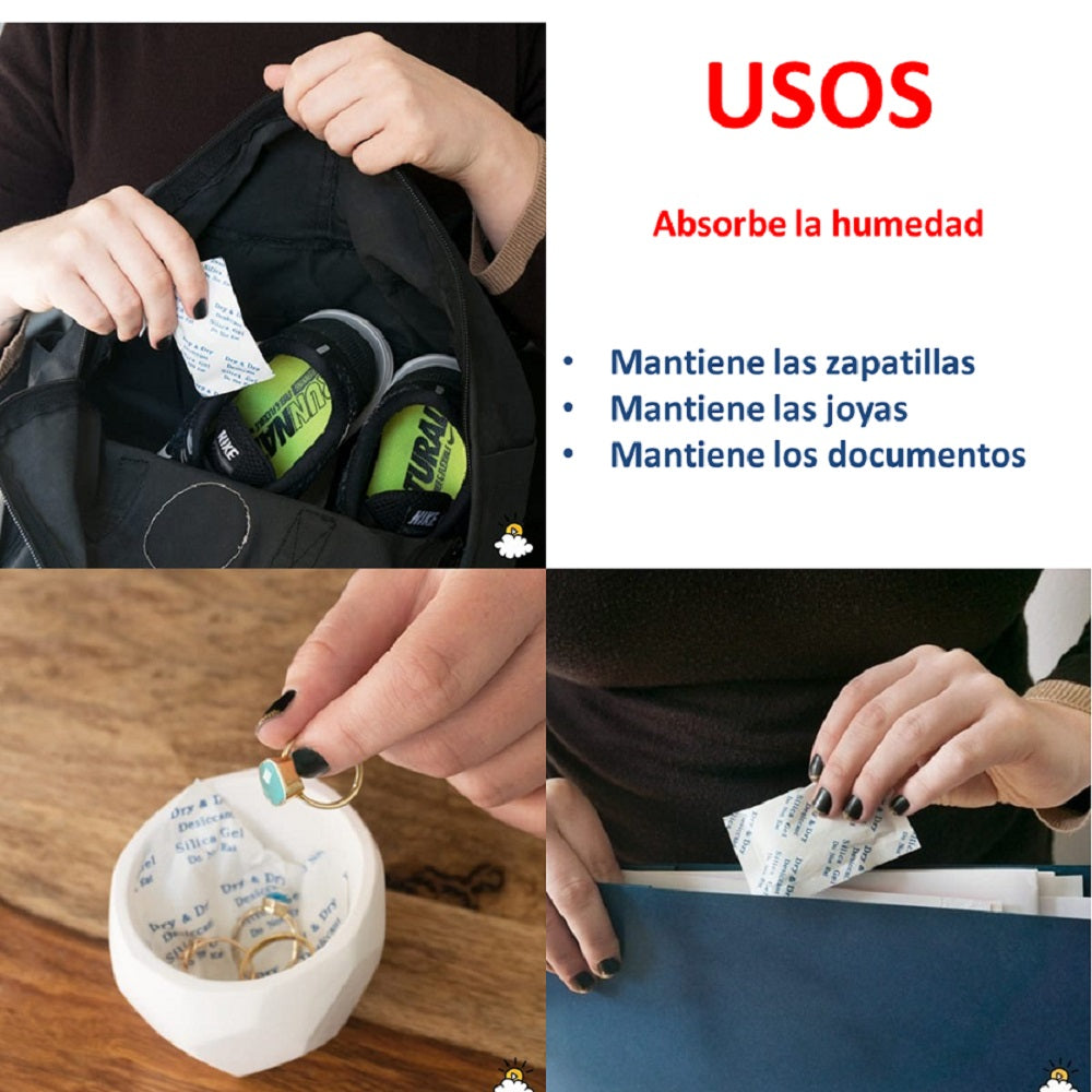 Silica Gel Sobre 200g x 1 sobre Original Sellada