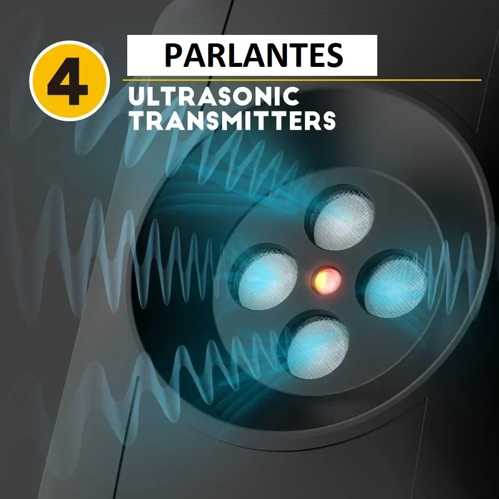 Controlador de Ladridos Ultrasónico Calma a los Perros K3