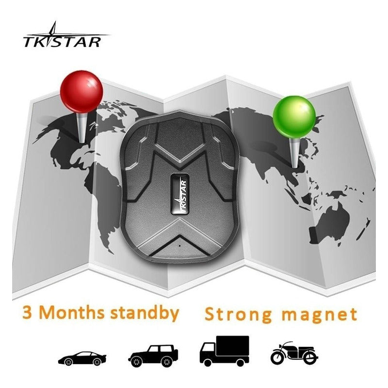Gps Tracker Magnetico Tk Star Tk905 30 Dias Standby 5,000mah