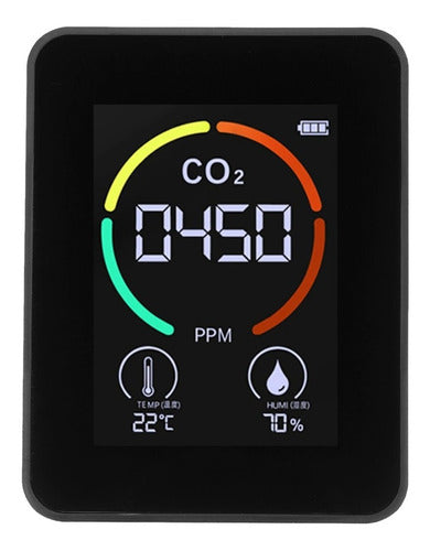 Detector de CO2, Medidor 3 En 1 (co2, humedad, temperatura)