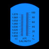 Refractometro Atc 0-100% Salinidad Y Sg Salinometro Acuario