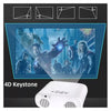 Mini Proyector Bt Projector 4d Keystone Beamer 1080p Full Hd